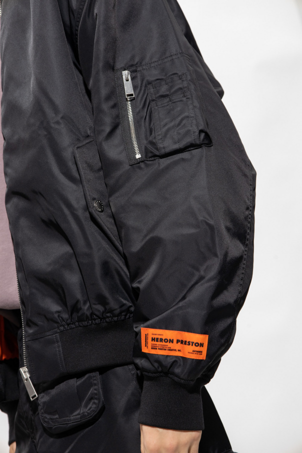 Heron Preston for   上下セット Bomber jacket Heron Preston - Black Cotton Shirt Jacket With